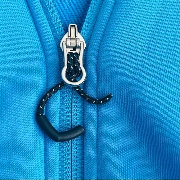 PUMA Dry Cell men’s hoodie jacket long sleeves zip  2 pockets blue green size L - Picture 6 of 16